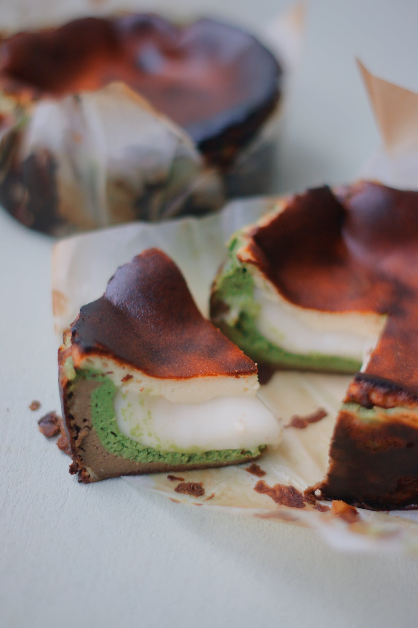 Mochi Burnt Cheesecake