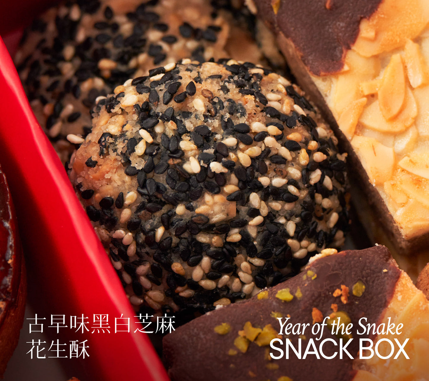 CNY Snack Box 蛇年手工賀年禮盒